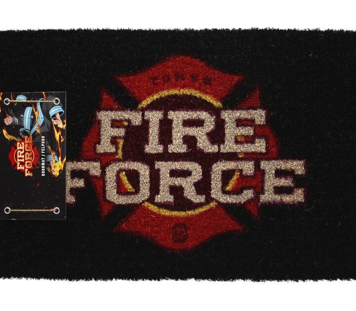 Felpudo 60x40 cm logo fire force