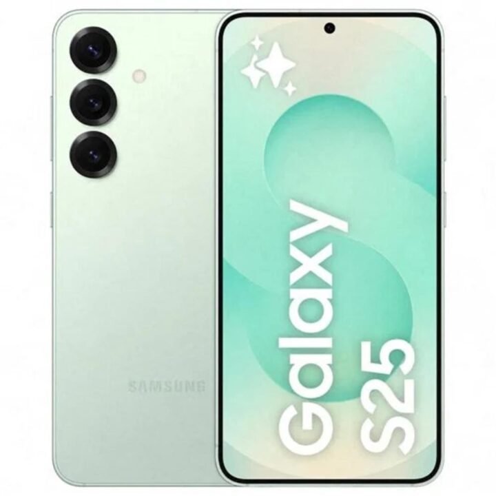Telefono movil smartphone samsung galaxy s25 12gb -  256gb -  6.2 pulgadas -  menta