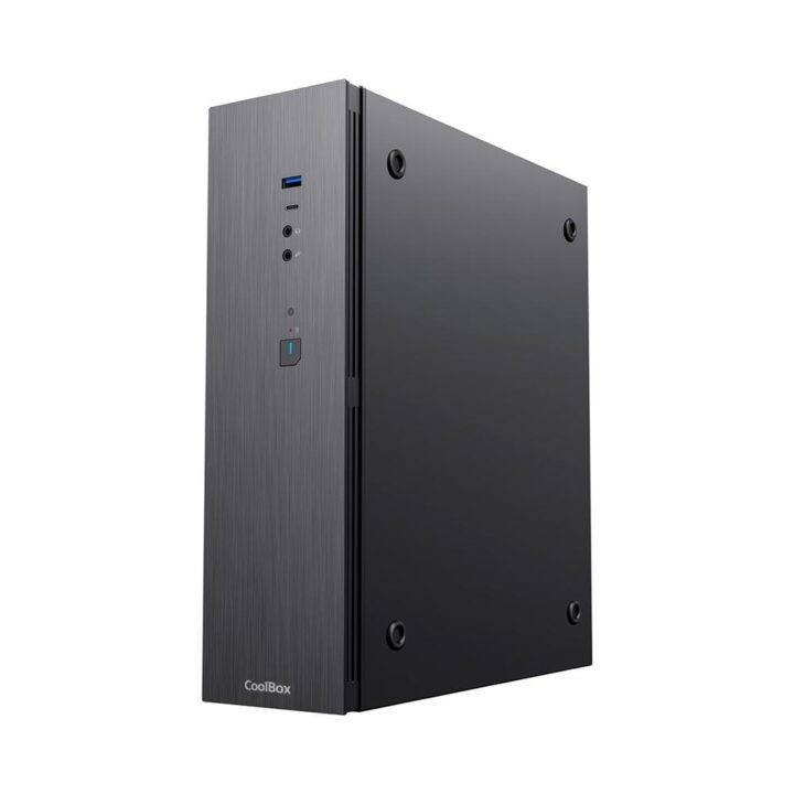 Caja ordenador coolbox t370 - bz matx negro con fuente tfx bronze