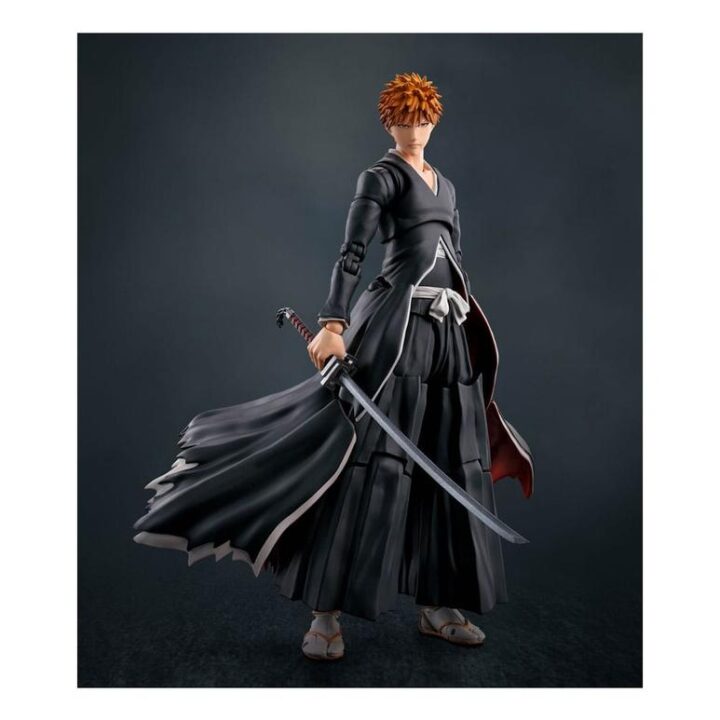 Ichigo kurosaki - getsugatensho -  figura 15 -5 cm bleach sh figuarts