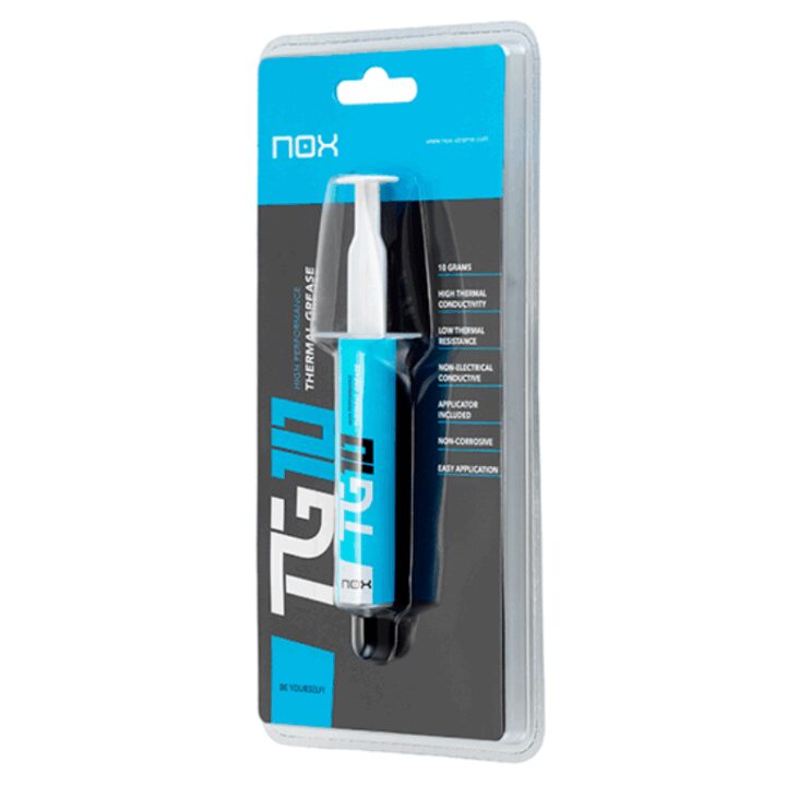 Pasta Termica Nox Tg-10 Alto Rendimiento 10gr