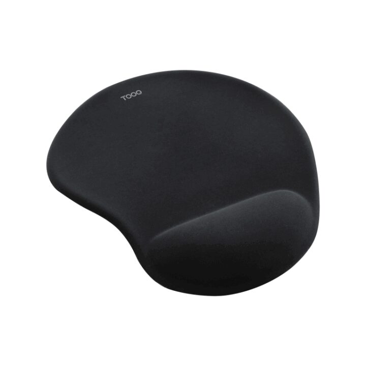 Alfombrilla Raton Tooq Ergonomica Gel Negro
