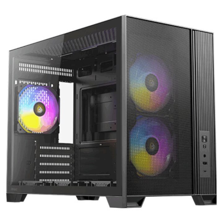 Caja Antec Flux M Matx Negra