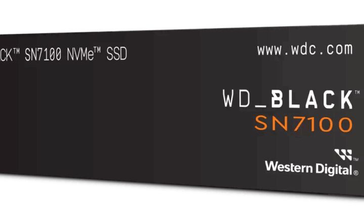 Ssd Wd Black Sn7100 1 Tb M.2 Pci Express 4.0 Nvme