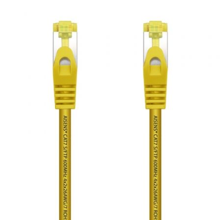 Cable de Red RJ45 SFTP Aisens A146-0474 Cat.7/ 1m/ Amarillo