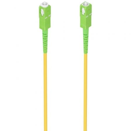 Cable de Fibra Óptica G657A2 3.0 9/125 SMF Aisens A152-0986/ LSZH/ 20m/ Amarillo