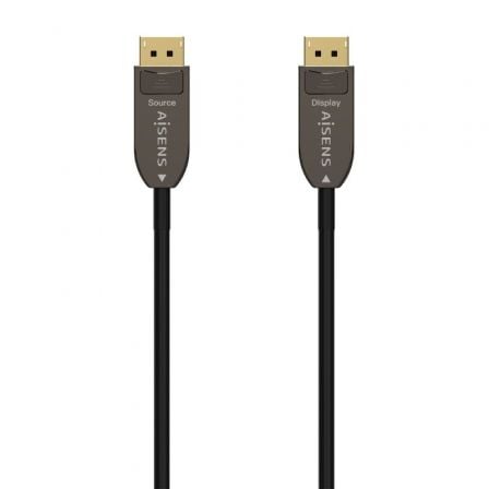 Cable DisplayPort 1.4 AOC 8K Aisens A155-0608/ DisplayPort Macho - DisplayPort Macho/ 20m/ Negro