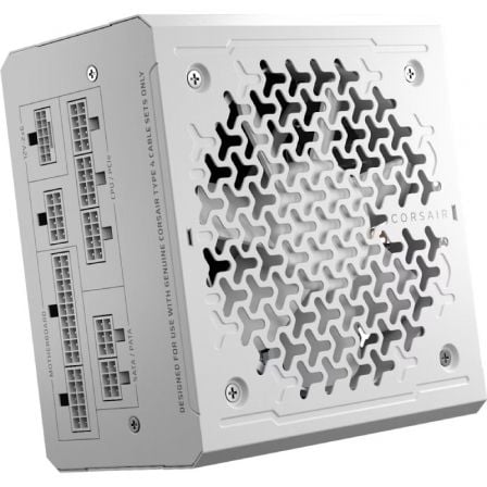 Fuente de Alimentación Corsair RM1000/ 1000W/ Ventilador 12cm/ Cybenetics Gold/ ATX 3.1/ PCIe 5.1/ Blanca