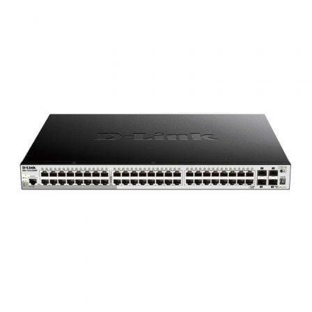 Switch D-Link Smart DGS-1510-52XMP 52 Puertos/ RJ-45 10/100/1000 PoE/ SFP