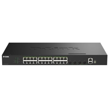 Switch Gestionable D-Link DGS-1530-28P/E 24 Puertos/ RJ-45 10/100/1000/ PoE/ SFP