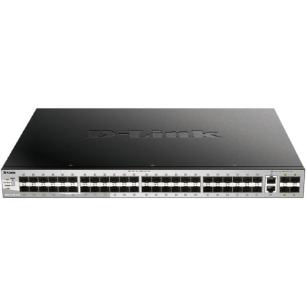 Switch Gestionable D-Link DGS-3130-54S/E 2 Puertos/ RJ-45 10Gbps/ SFP/ PoE