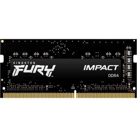 Memoria RAM Kingston FURY Impact 16GB/ DDR4/ 3200MHz/ 1.2V/ CL20/ SODIMM