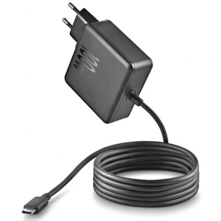Cargador de Portátil GaN NGS GAN100W-C USB Tipo-C/ 100W/ Automático/ Voltaje 5-20V