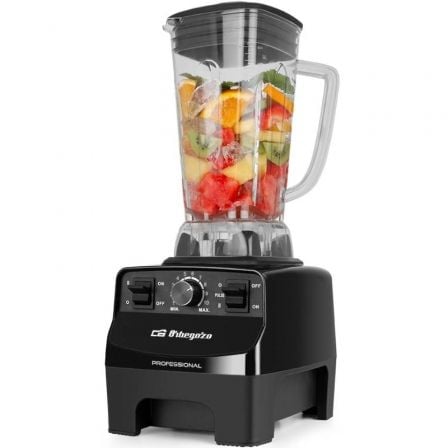 Batidora de vaso Orbegozo BV 9650 A/ 1500W/ 10 Velocidades/ Capacidad 2L