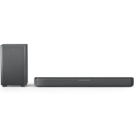 Barra de Sonido con Bluetooth Philips TAB5309/10/ 240W/ 2.1/ Negra