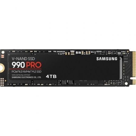 Disco SSD Samsung 990 PRO 4TB/ M.2 2280 PCIe Gen4/ Compatible con PS5 y PC/ Full Capacity