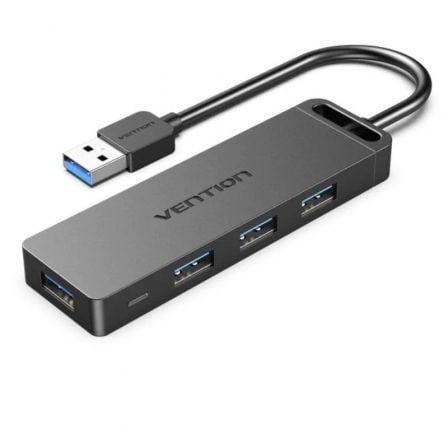 Hub USB 3.0 Vention CHLBF/ 4xUSB/ MicroUSB PD