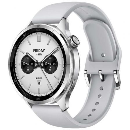 Smartwatch Xiaomi Watch S4/ Notificaciones/ Frecuencia Cardíaca/ GPS/ Plata