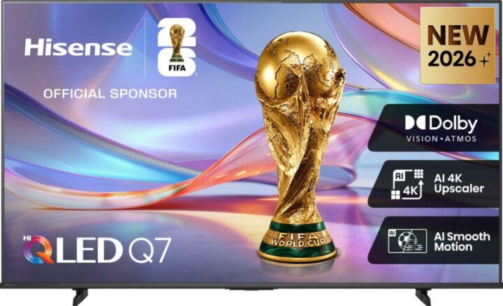 Hisense 55q7s 55" UHD 4K QLED / Dolby Vision Atmos / Modo Juego Plus HDR10+